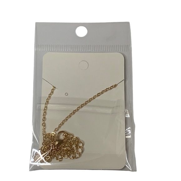 Gold ring pendant necklace - Picture 6 of 6